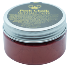 Red Alizarin Posh Chalk Metallic Paste - 110ml